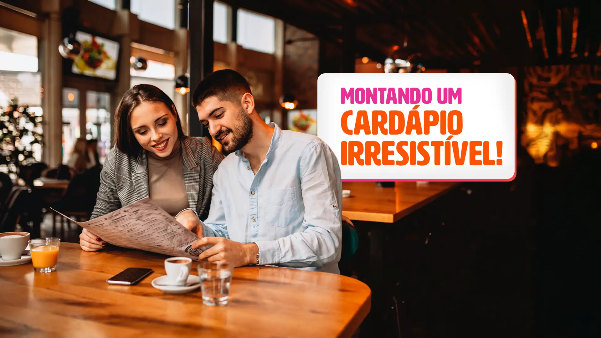 capa: montando um cardápio irresistível!