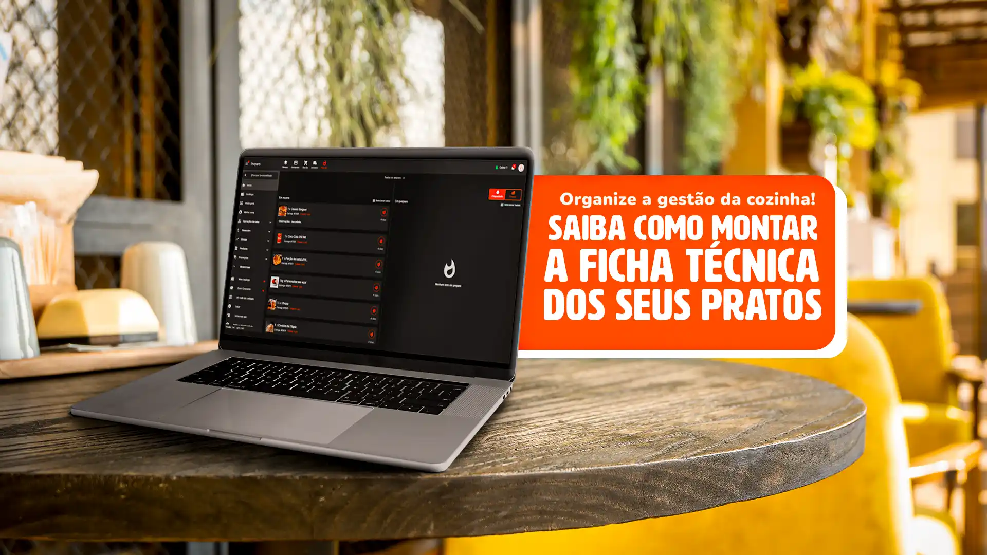 Como fazer ficha técnica dos pratos?