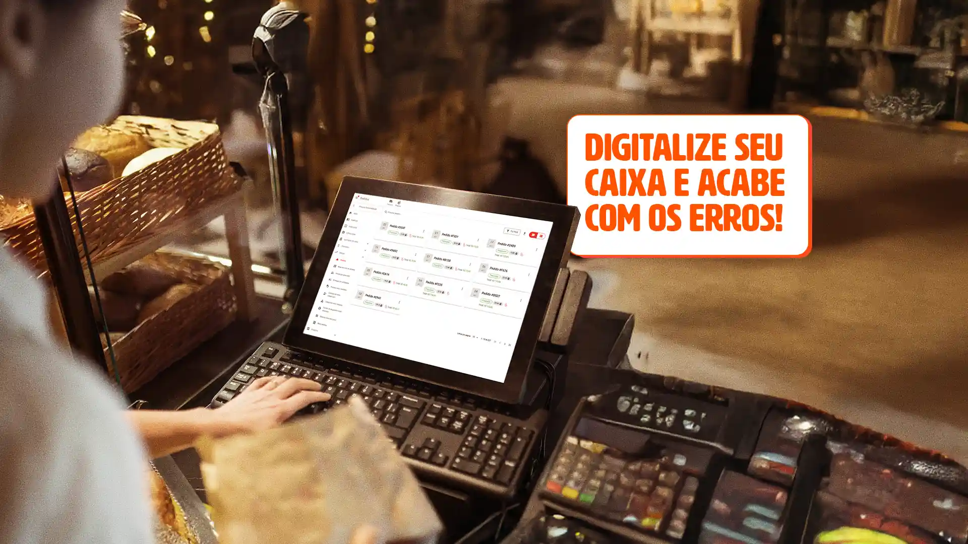 capa digitalizar caixa restaurante