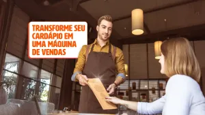 capa modelo cardápio