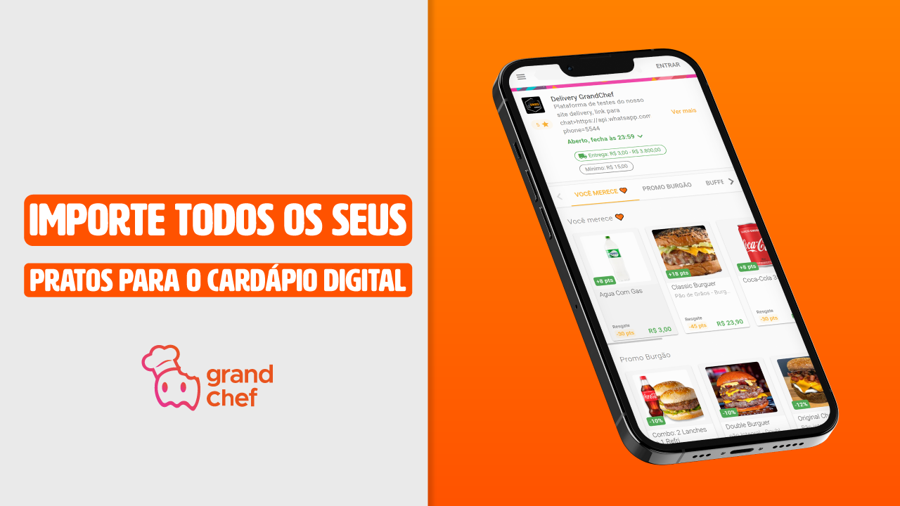 capa artigo "Como importar cardápio para sistema de restaurante?"