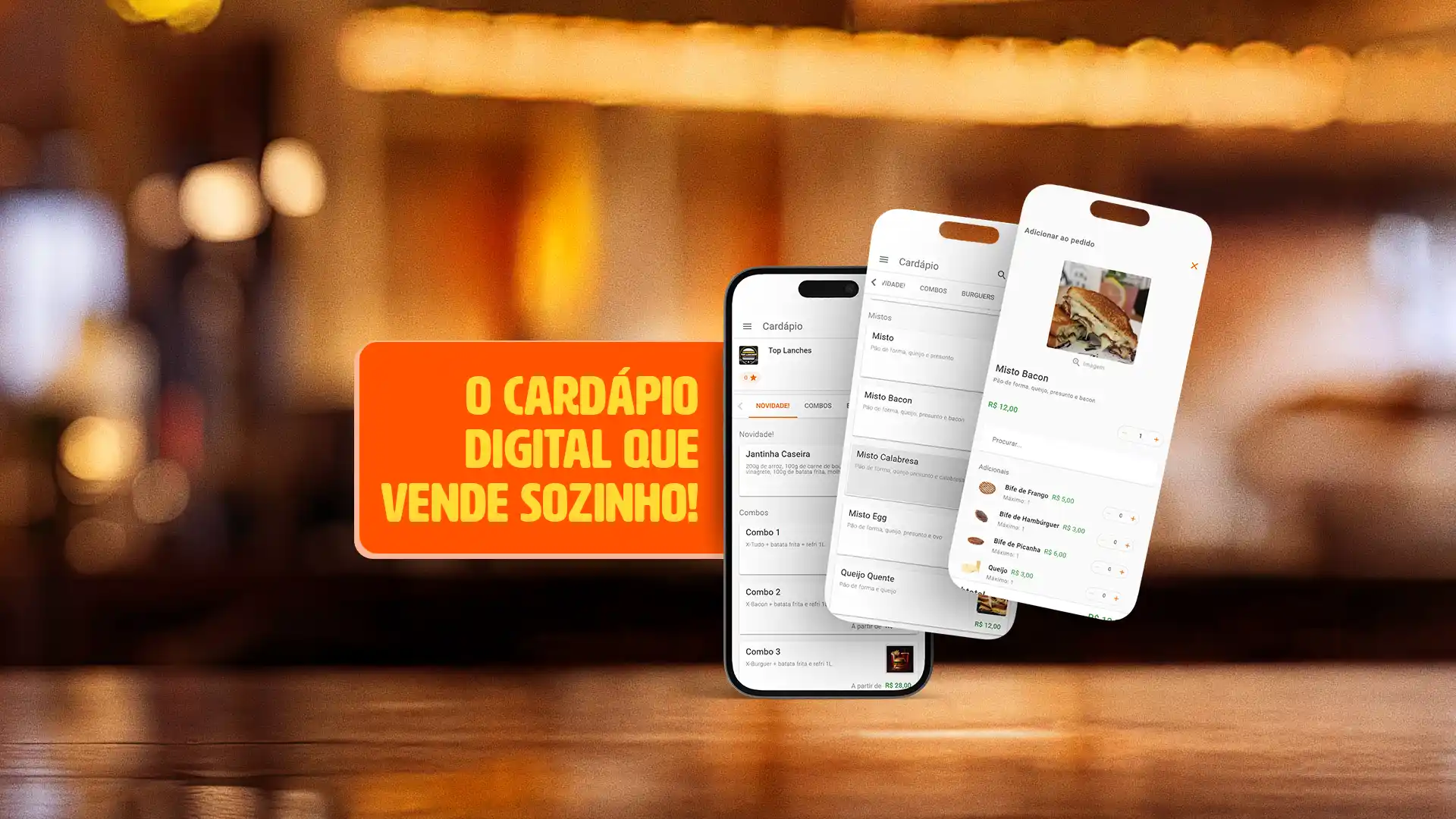 capa como fazer cardápio digital