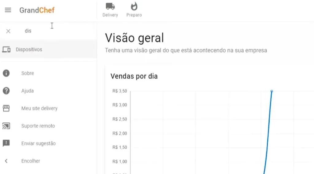 tela 1 controle de caixa