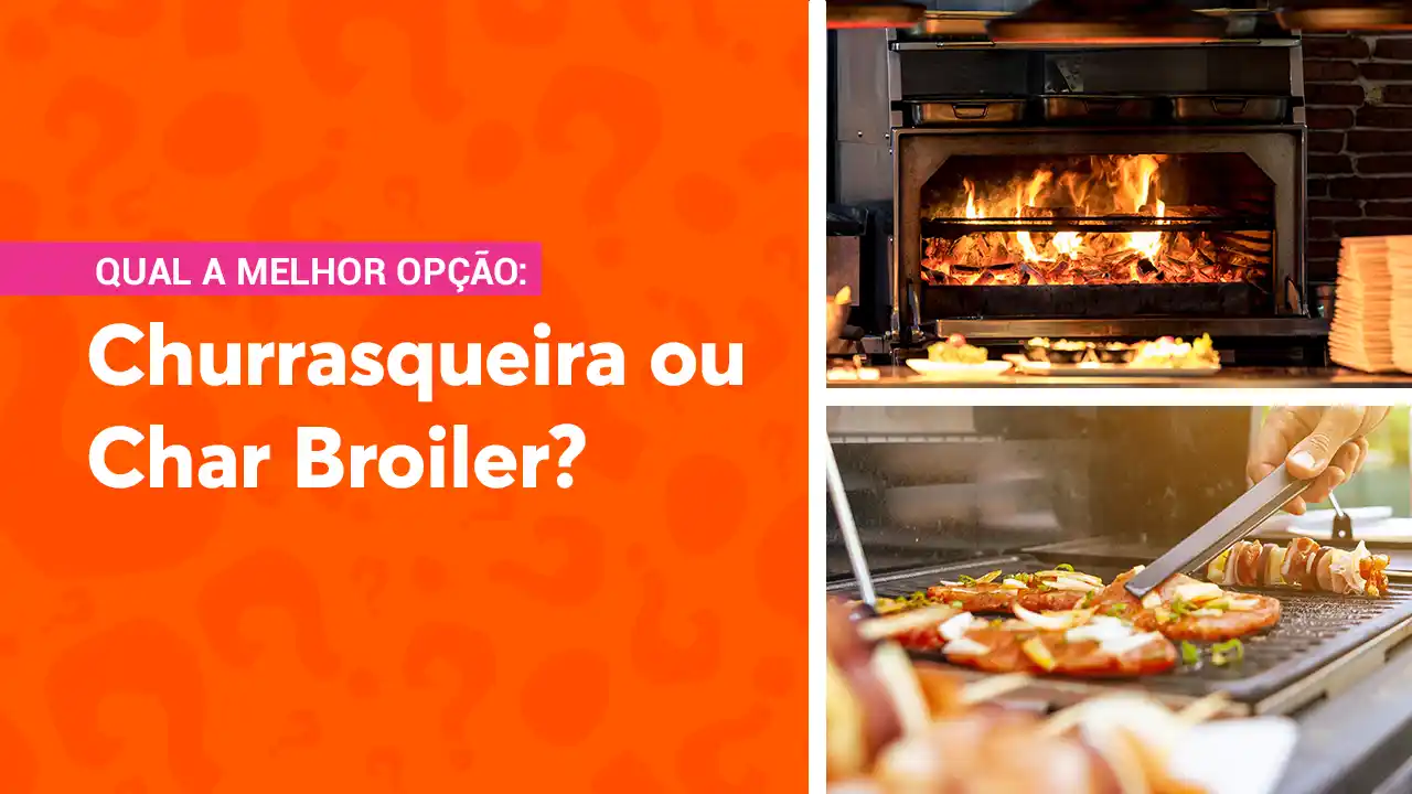 churrasqueira chapa ou char broiler