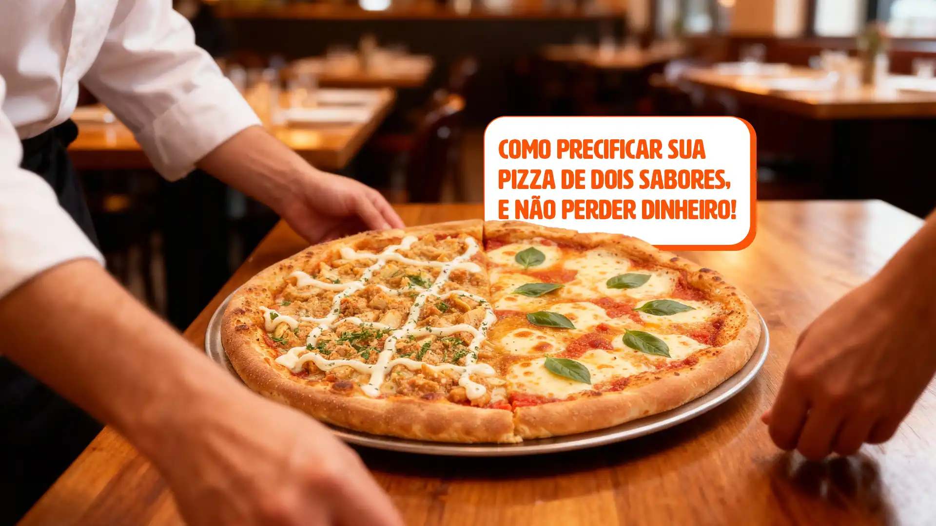 Pizza de dois sabores: como calcular o preço?