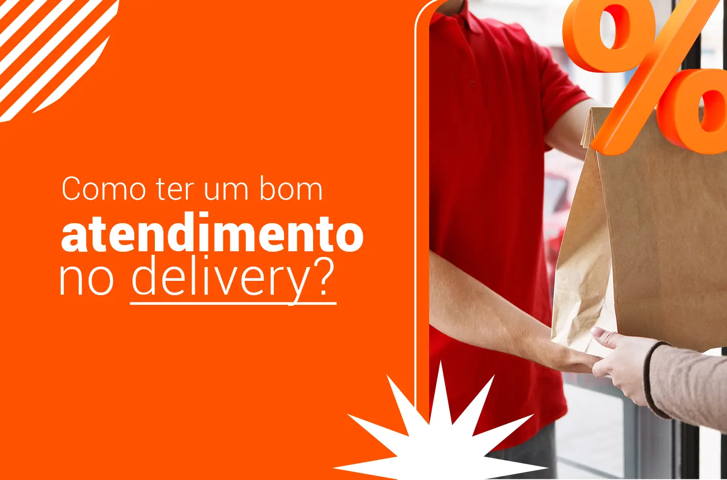 bom atendimento no delivery