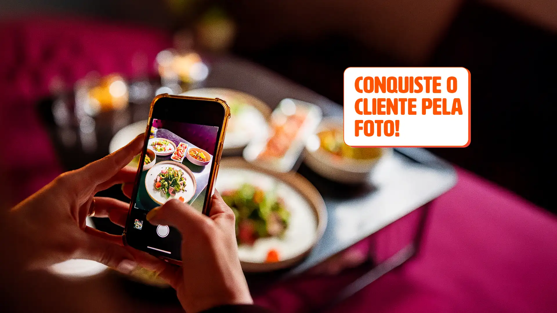 Não erre na sua foto de comida