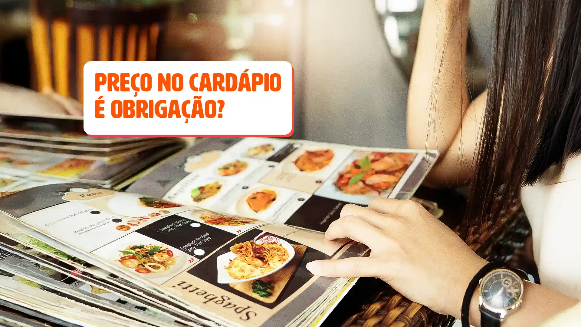 É obrigatório ter preço no cardápio?