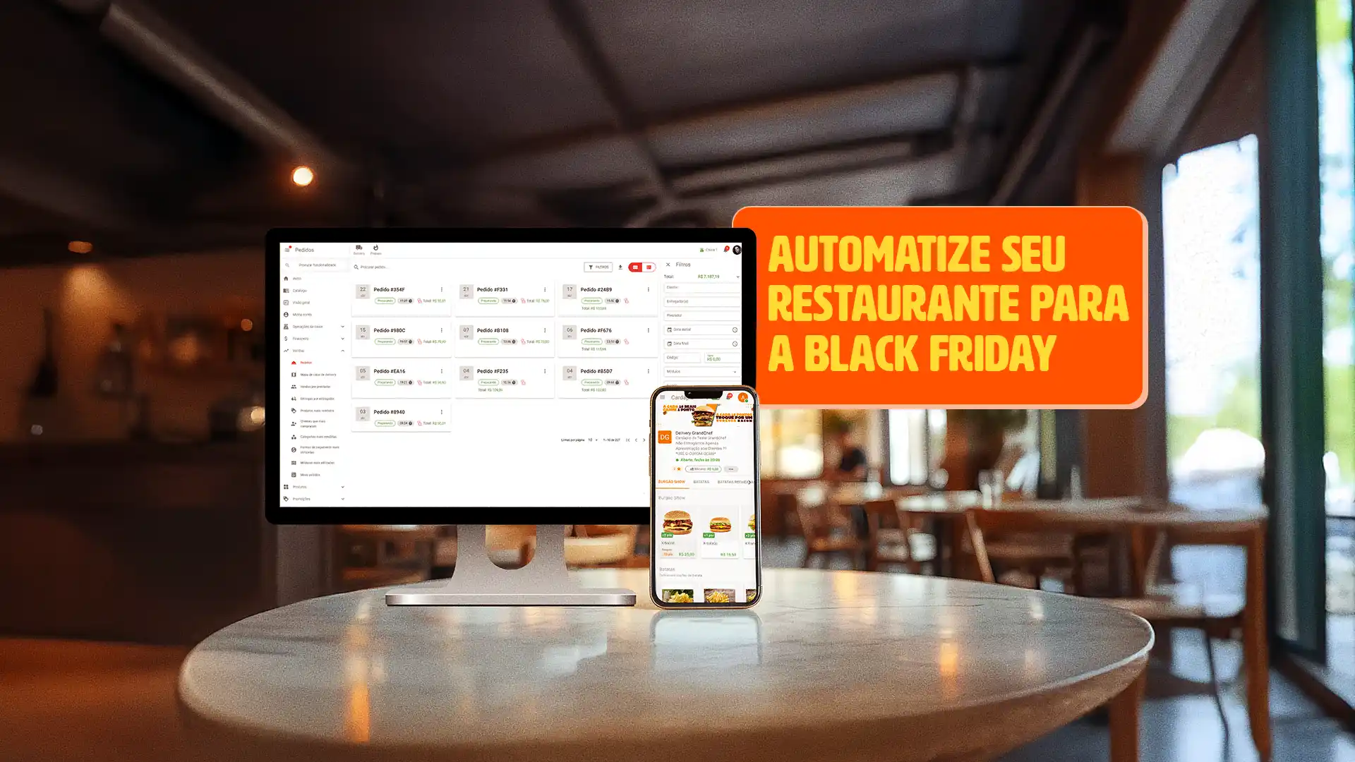 Black Friday 2025: automatize seu restaurante e venda mais!